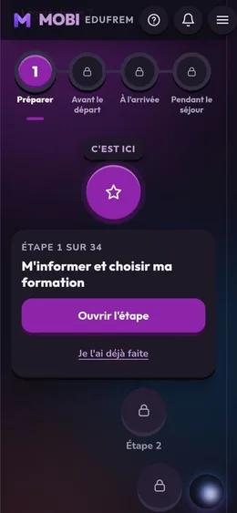 MOBI : Application étudiante