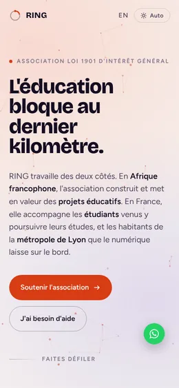 RING : Site d’association